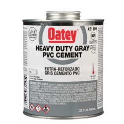 Pegamento para PVC gris oatey