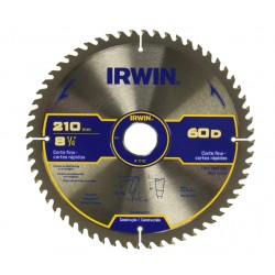 IRWIN 15182 Sierra Circular CT 8-1/4 pulg x 60D