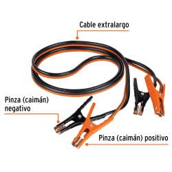 Cables pasa corriente  3.5 m  calibre 6 awg