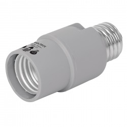 Portalampara de policarbonato  con sensor de luz  360