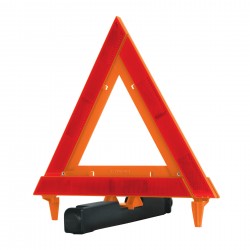 Triangulo de seguridad  de plastico  29 cm