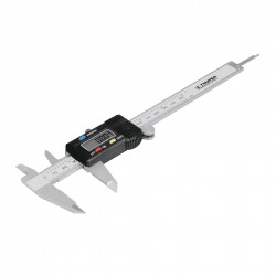 Calibrador digital de 6'  milimetrico y standard  Truper