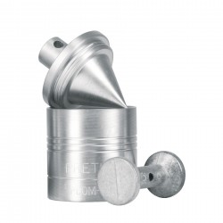 Plomada no.3 de zinc