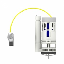 Válvula de Descarga Dual 2" para Sanitarios de una pieza con botón lateral/frontal, Coflex (5 piezas)